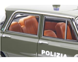 Alfa Romeo Giulia Super 1969 Polizia S.Volante VERDE MILITARE Laudoracing 1:18 Resinemodell (Türen, Motorhaube... nicht zu öffnen!)